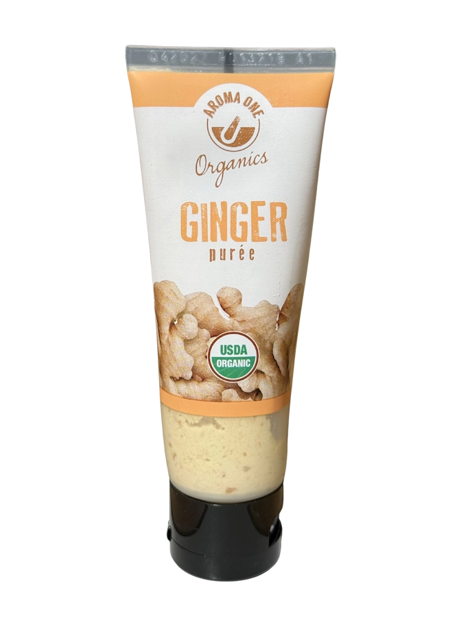 Tube of grated ginger paste