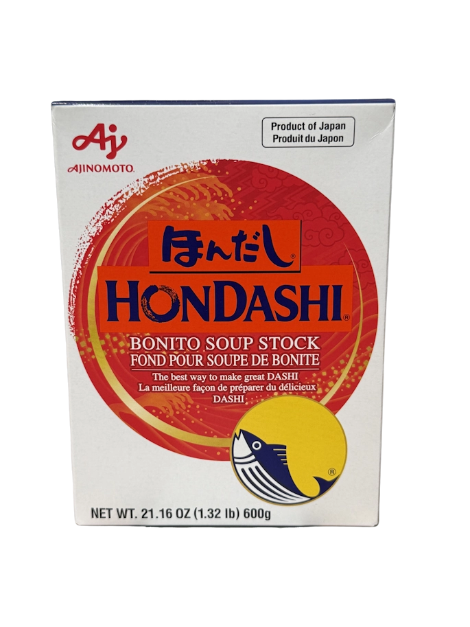 Container of Hondashi dashi powder